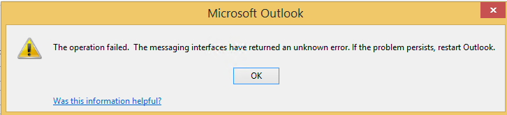 Outlook error1